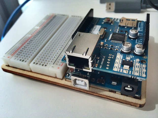 Arduino Uno and Ethernet shield